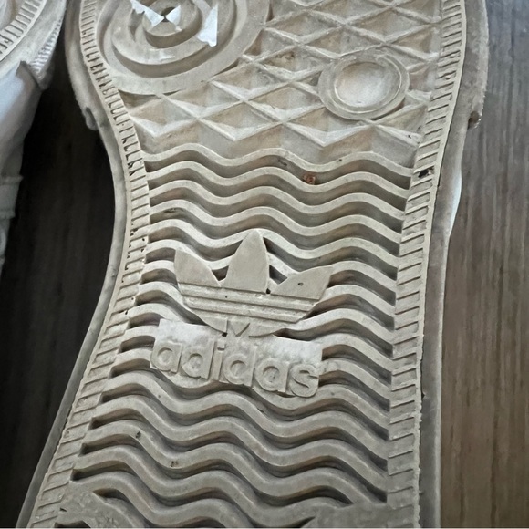 Adidas Nizza Platform Lace Up Sneakers White Size 7 - Picture 5 of 9